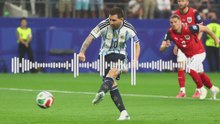 El penalti fallado de Messi contra Austria