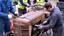 An abonded tractors restoration