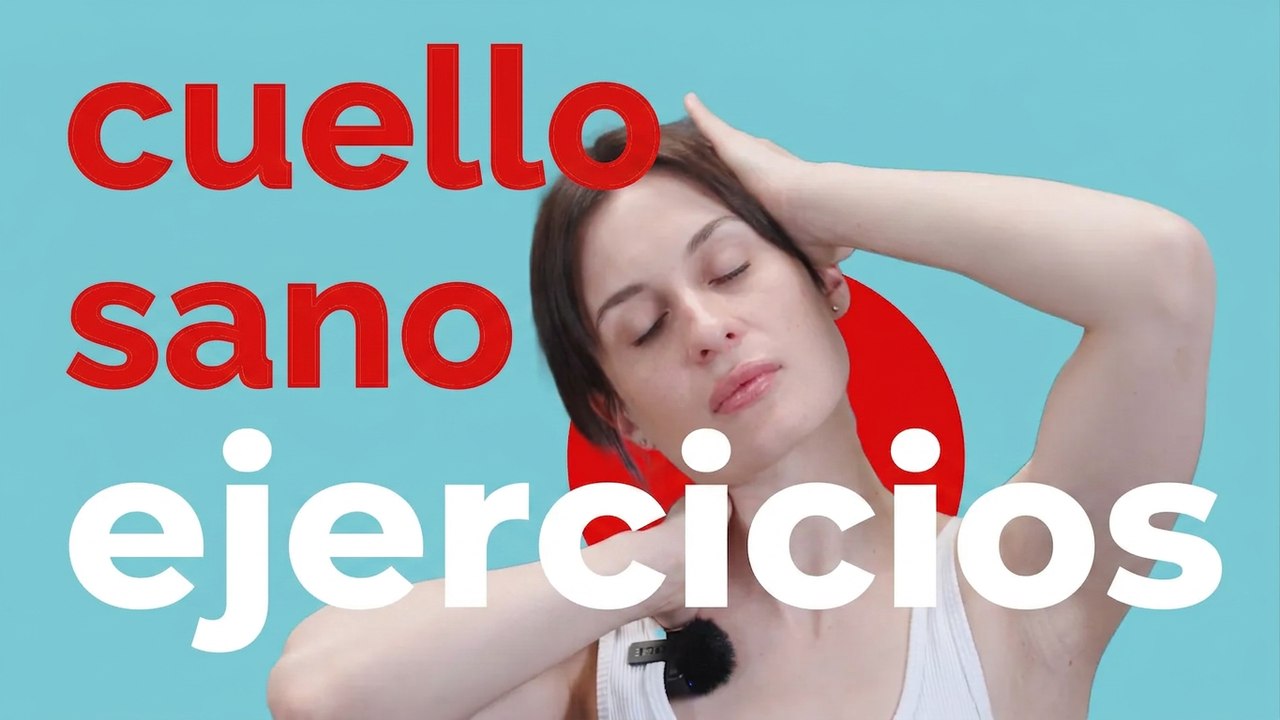 ¿Dolor de cuello por osteocondrosis? Prueba esta rutina de ejercicios que sí funciona