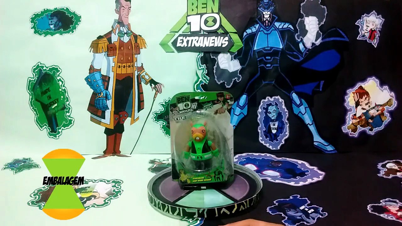 2 Review- Boneco do Bigotóide- Ben 10 Omniverse