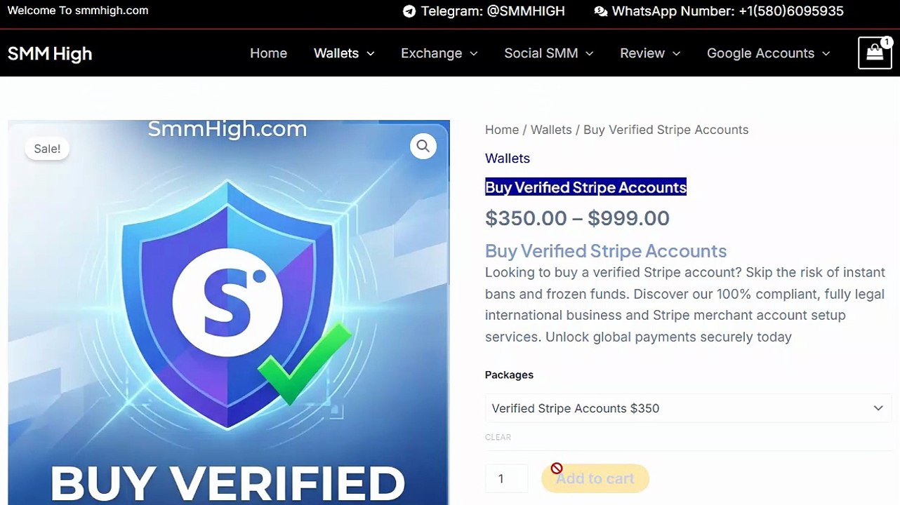 Buy Verified Stripe Accounts | High-Limit Merch...