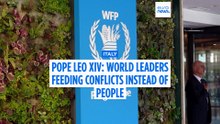 Pope Leo XIV at World Food Programme: "conflicts are ‘fed’ more readily than people are nourished"