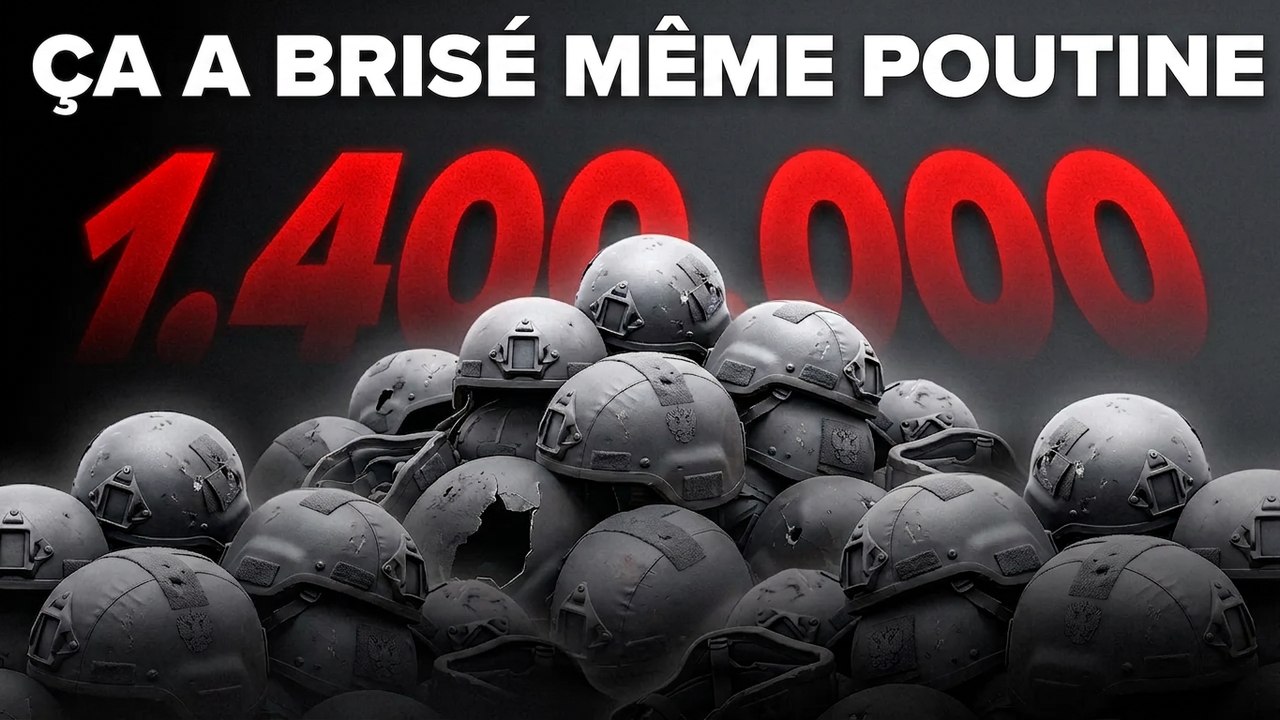 Quelque chose de sombre est arrivé à 1 400 000 soldats russes