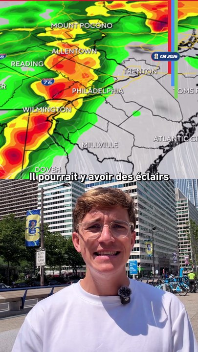 Alerte tonnerre à Philadelphie, le coup d'envoi de France-Irak retardé ? - Foot - Coupe du monde