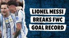 Lionel Messi becomes all-time leading World Cup goalscorer