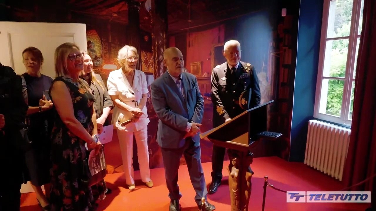 Video News - Al Vittoriale il nuovo ologramma del Vate