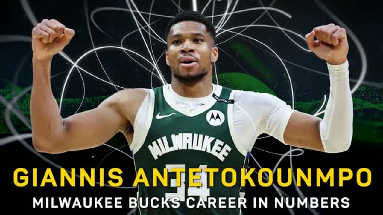 Giannis Antetokounmpo's Milwaukee Bucks career in numbers