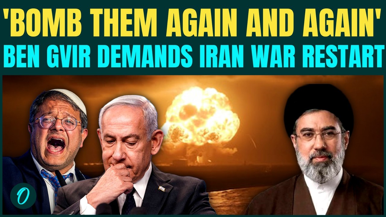 Israeli Minister Ben-Gvir Says "Bomb Iran Again And Again" | JD Vance Says No Land Grab In Lebanon
