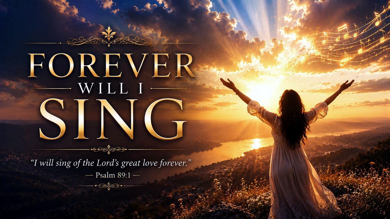 Forever Will I Sing - Uplifting Worship Song of Praise, Faith & Gratitude