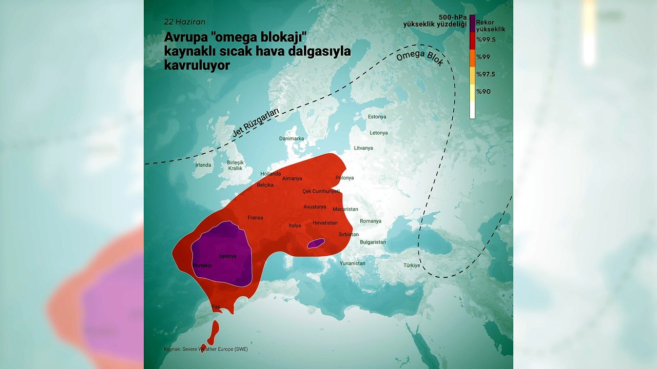 Avrupa’yı kırmızı alarma geçiren sıcak hava dalgasının nedeni ne? Türkiye risk altında mı?
