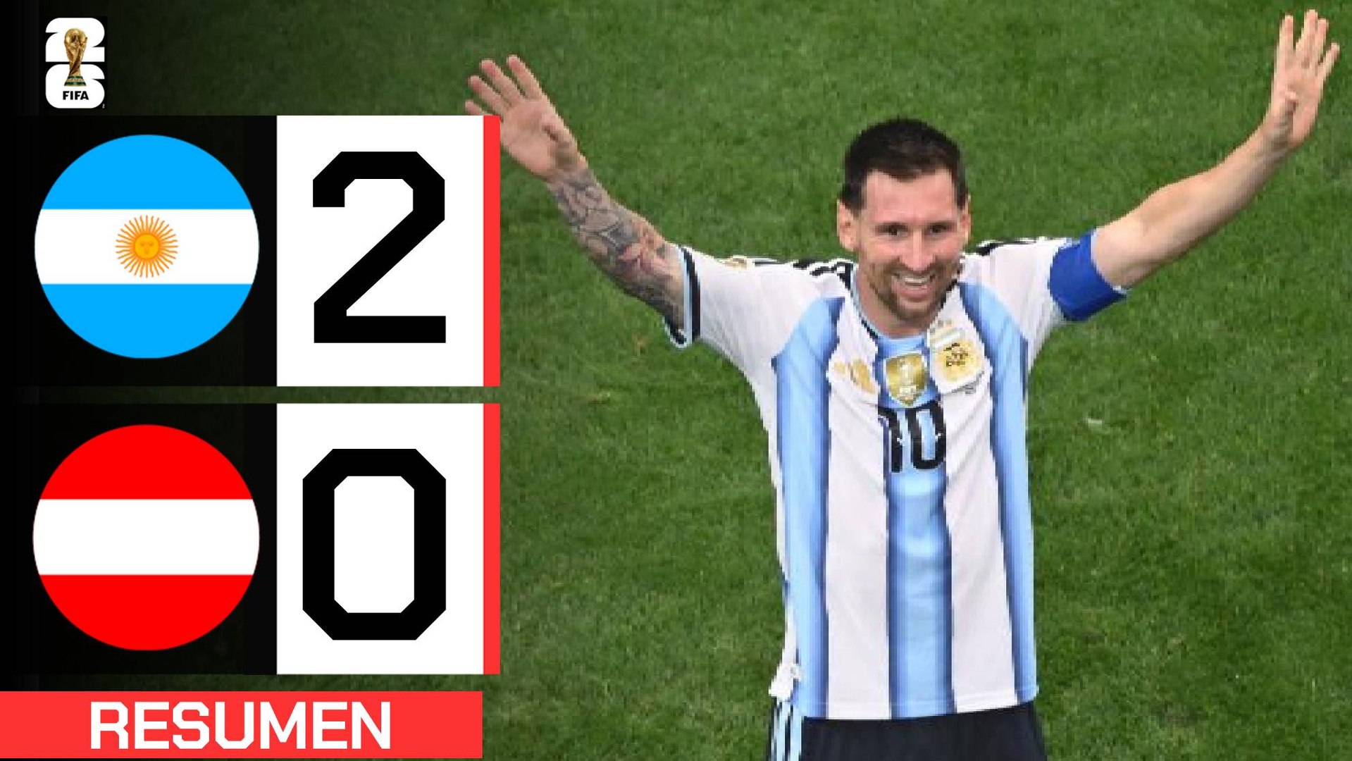 Argentina 2-0 Austria | Resumen Mundial 2026