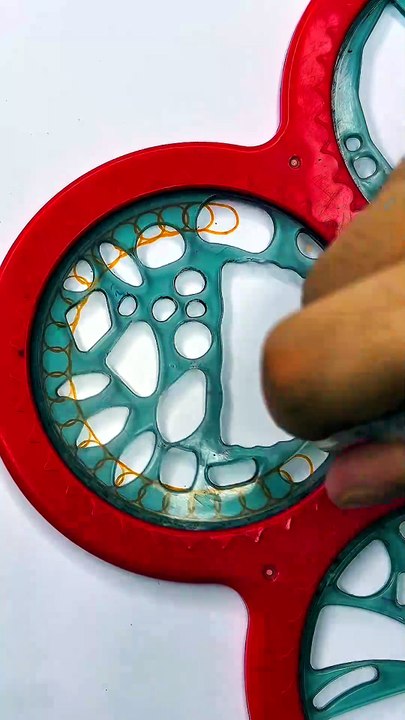 Mesmerizing Spirograph Art Drawing | Satisfying ASMR Pattern Creation