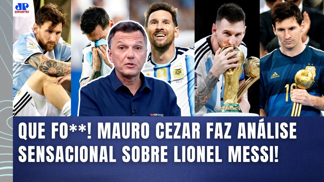 QUE AULA! "SE NÃO FOSSE o MESSI, NADA DISSO EXISTIRIA na ARGENTINA! É ELE que MANDA!" | MAURO CEZAR