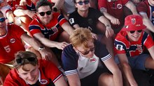 Noruegos "reman" en Nueva York antes del partido con Senegal