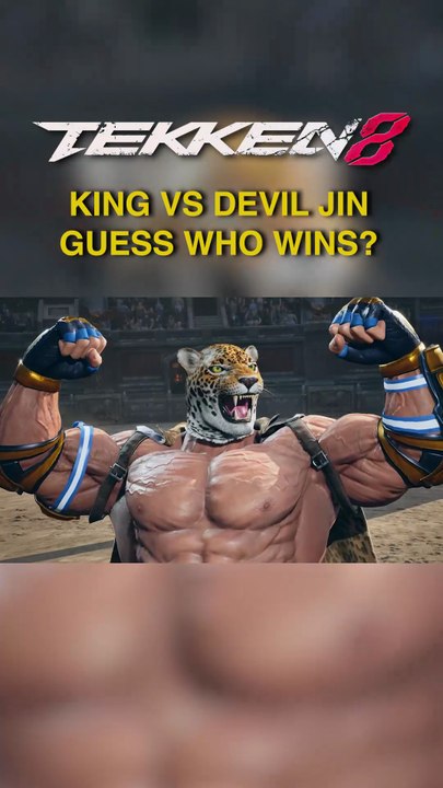 Tekken 8 - King vs Devil Jin Guess Who Wins #GamesTyphoon #Tekken8 #KingVsDevilJin #DevilJin #Shorts #Combo
