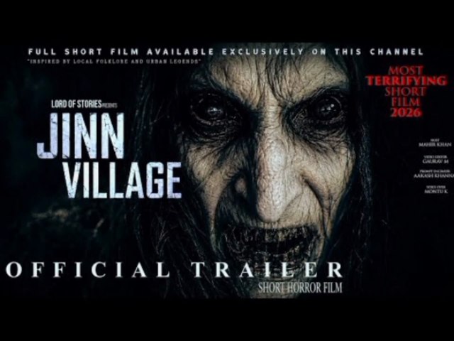 JINN VILLAGE - Official Trailer - New short horror film trailer - New hindi trailer - Trailer 2026