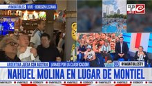 Así se vivió el segundo tiempo de Argentina - Austria en Crónica