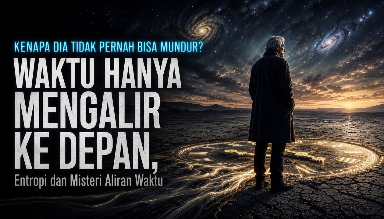 Mengapa Waktu Hanya Mengalir ke Depan dan Tidak Bisa Diulang?