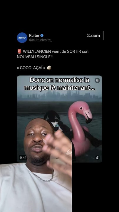 On fait la promo de musiques IA maintenant…