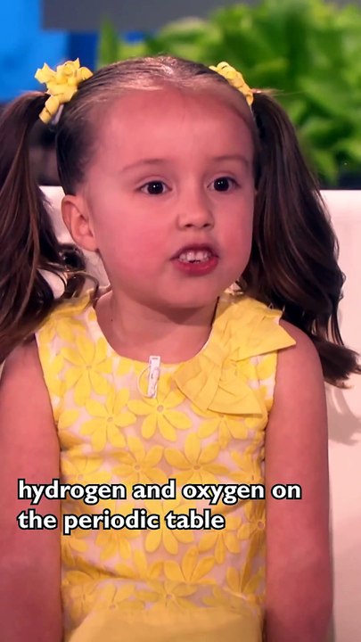 Adorable 6-Year-Old Kid Expert | Teaches Ellen About Famous Scientists | Echo Entertainment