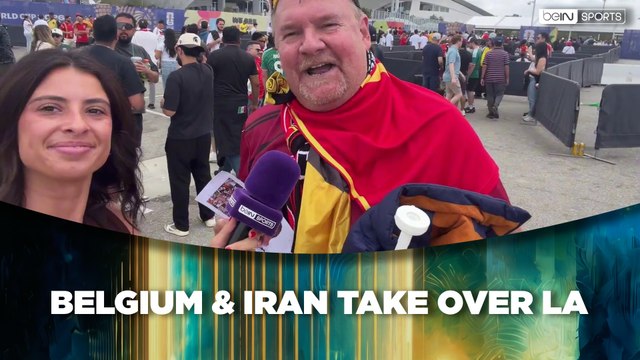 Inside the Belgium vs Iran Atmosphere | beIN SPORTS USA