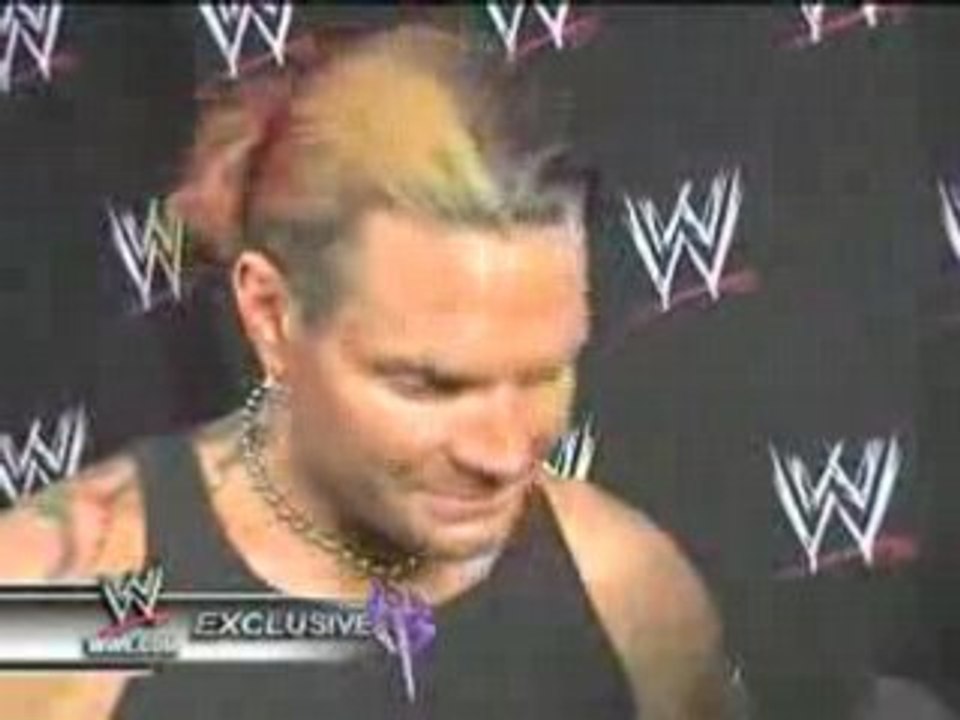 Jeff Hardy comments on being drafted to SmackDown - 6/23/08