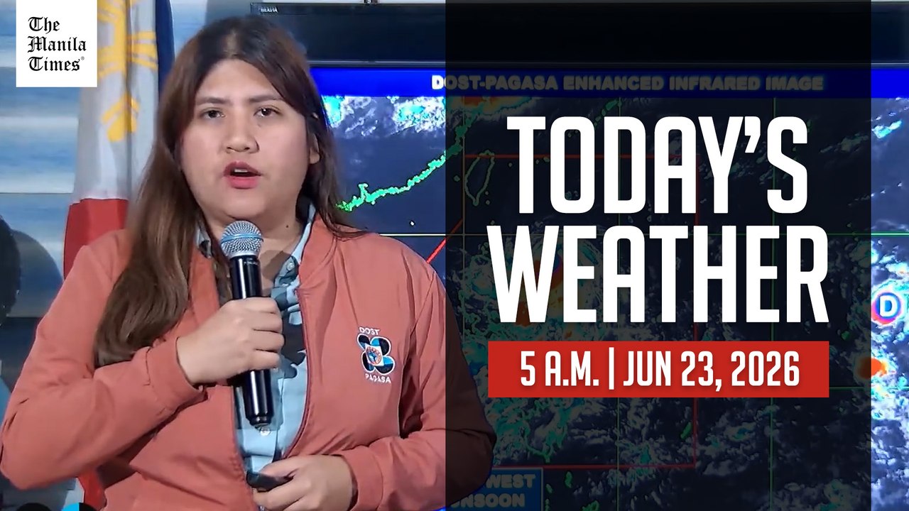 Today's Weather, 5 A.M. | Jun. 23, 2026