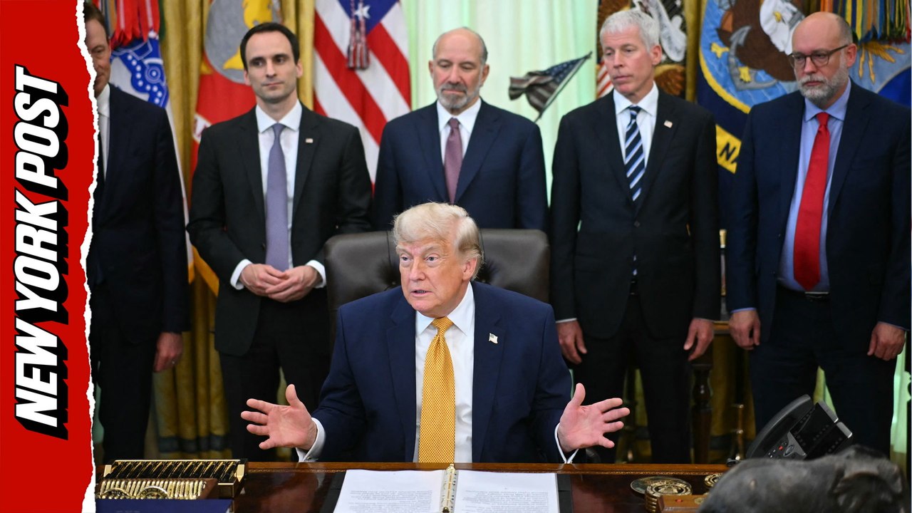 Trump gives update on Iran, Venezuela during quantum tech signing ceremony: 'We have an oil gusher'