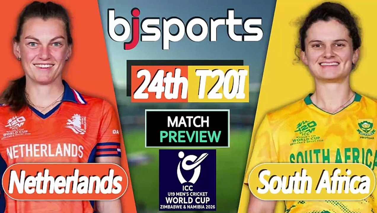 Women's T20 World Cup 2026 | South Africa Women vs Netherlands Women 24th T20I Match Preview