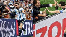Messi’s goal celebration includes journalist in unforgettable World Cup moment