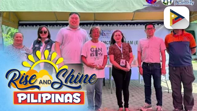 Higit 1,000 pamilyang apektado ng #lindol sa Glan, Sarangani, nakatanggap ng tulong pinansyal smula sa NHA