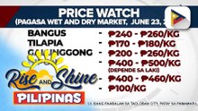Alamin ang presyo ng ilang pangunahing bilihin; mga mamimili, may diskarte para makatipid | ulat ni Carlo Candelaria