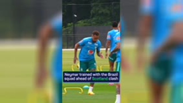 Neymar nears Brazil return against Scotland