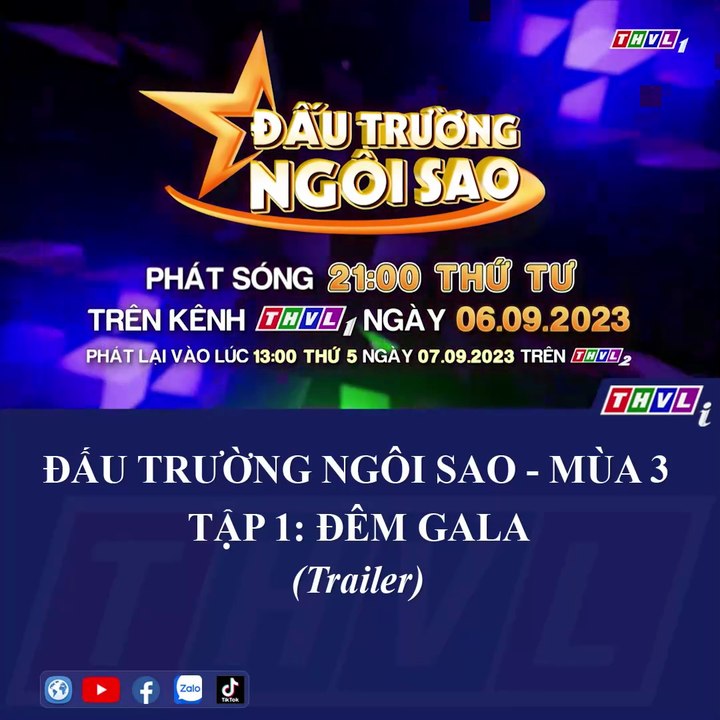Đấu Trường Ngôi Sao Mùa 3 | Trailer trên THVL1