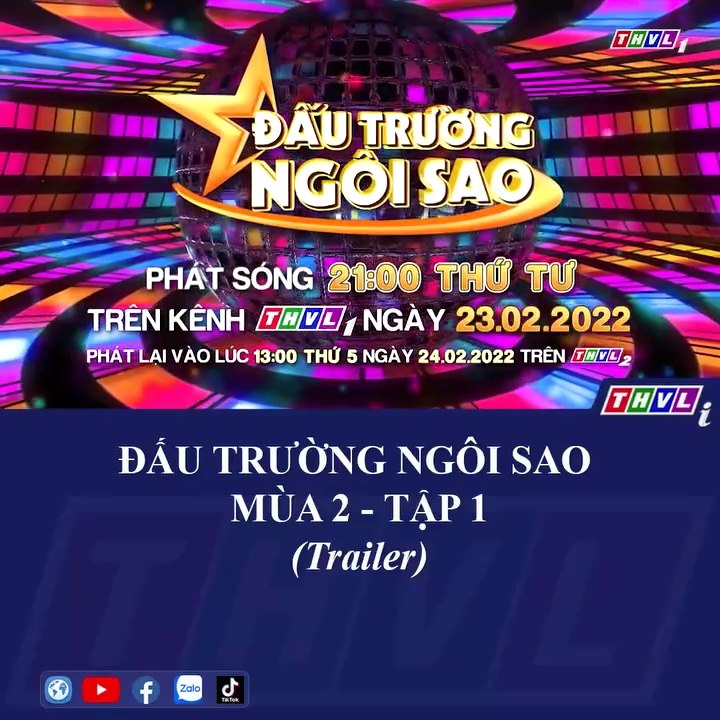 Đấu Trường Ngôi Sao Mùa 2 2022 | Trailer trên THVL1
