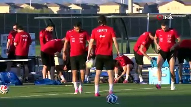 A Milli Futbol Takımı, ABD maçı hazırlıklarına devam etti | Ajansspor | IHA