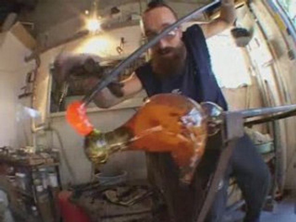 mathieu melul souffleur de verre  pays basque