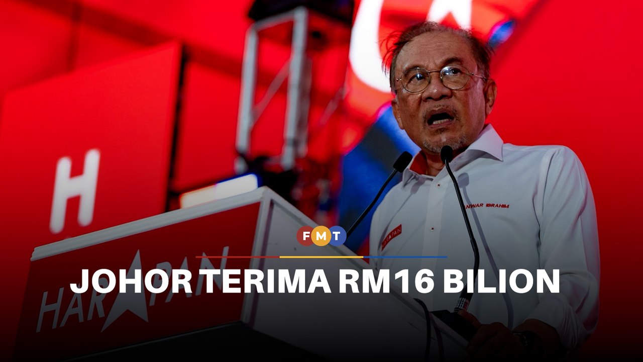 Johor sumbang RM14 bilion, terima RM16 bilion dari kerajaan persekutuan, kata Anwar
