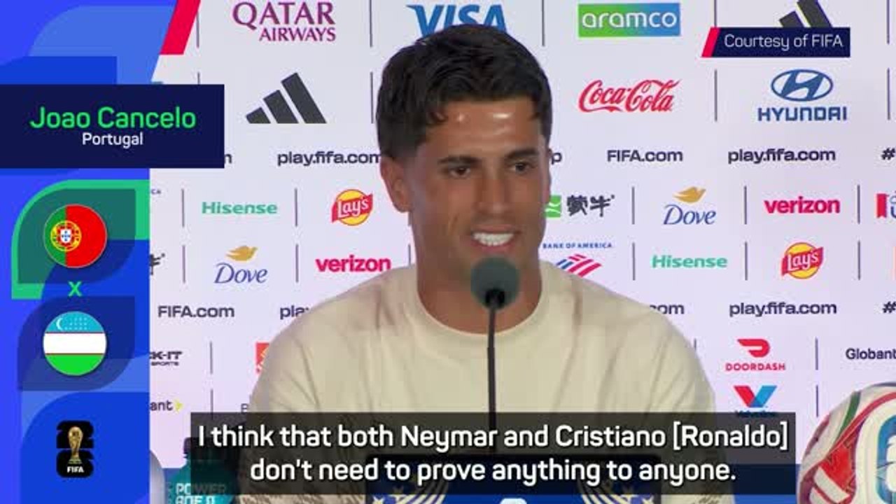 Ronaldo has nothing to prove against Uzbekistan - Cancelo