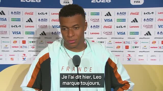 Bleus - Mbappé : “Messi marquera toujours, je ne le regarde pas, je pense à aider mon équipe”