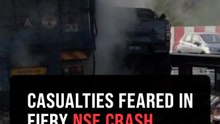 Vehicles ablaze in multi-vehicle NSE crash near Kulai, casualties feared