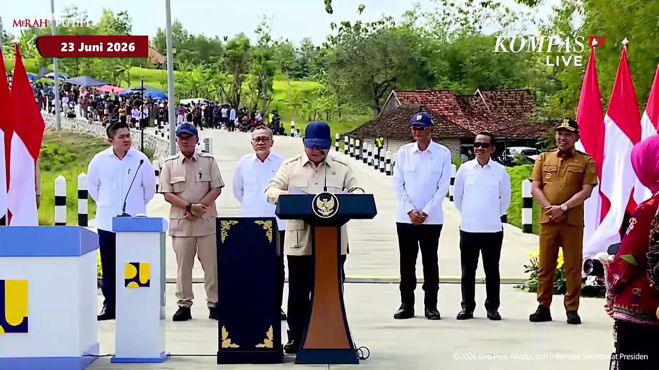 [FULL] Prabowo Resmikan Jalan Inpres Sepanjang 1.151 Km di Seluruh RI: Urat Nadi Ekonomi Rakyat