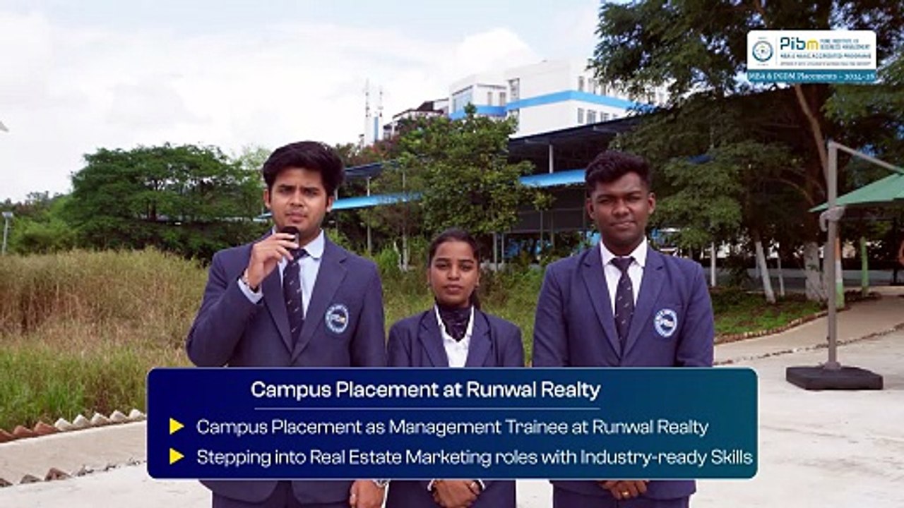 Congratulations Parshva, Nivedita & Sagnik | Placed at Runwal Realty