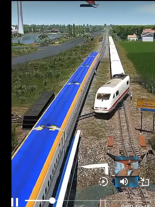 Busy track