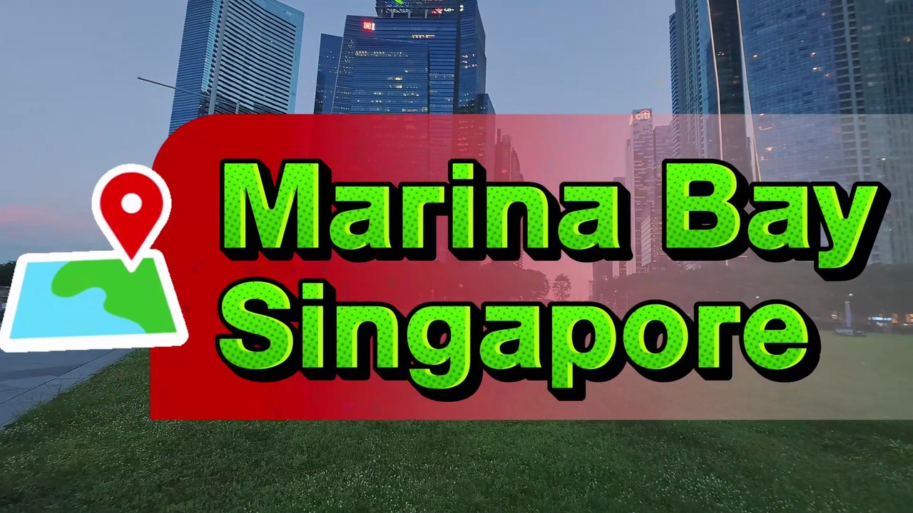 The Most Beautiful Time in Marina Bay? 🌇 Singapore Blue Hour