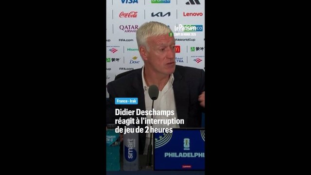 Match des Bleus interrompu : « On a joué aux cartes », raconte Deschamps