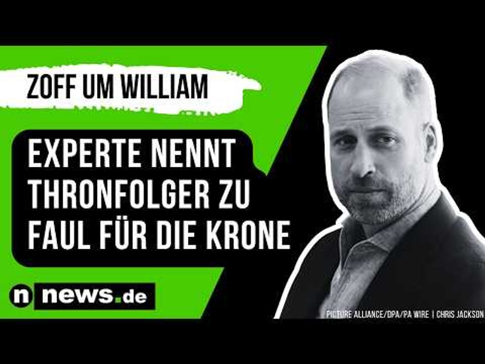 Prinz William: Royals-Zoff um William - Experte nennt Thronfolger zu faul für die Krone