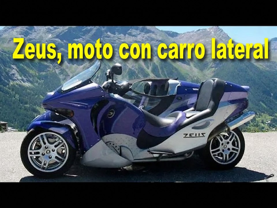 Zeus Side-bike: el motociclo con sidecar que nunca habías visto