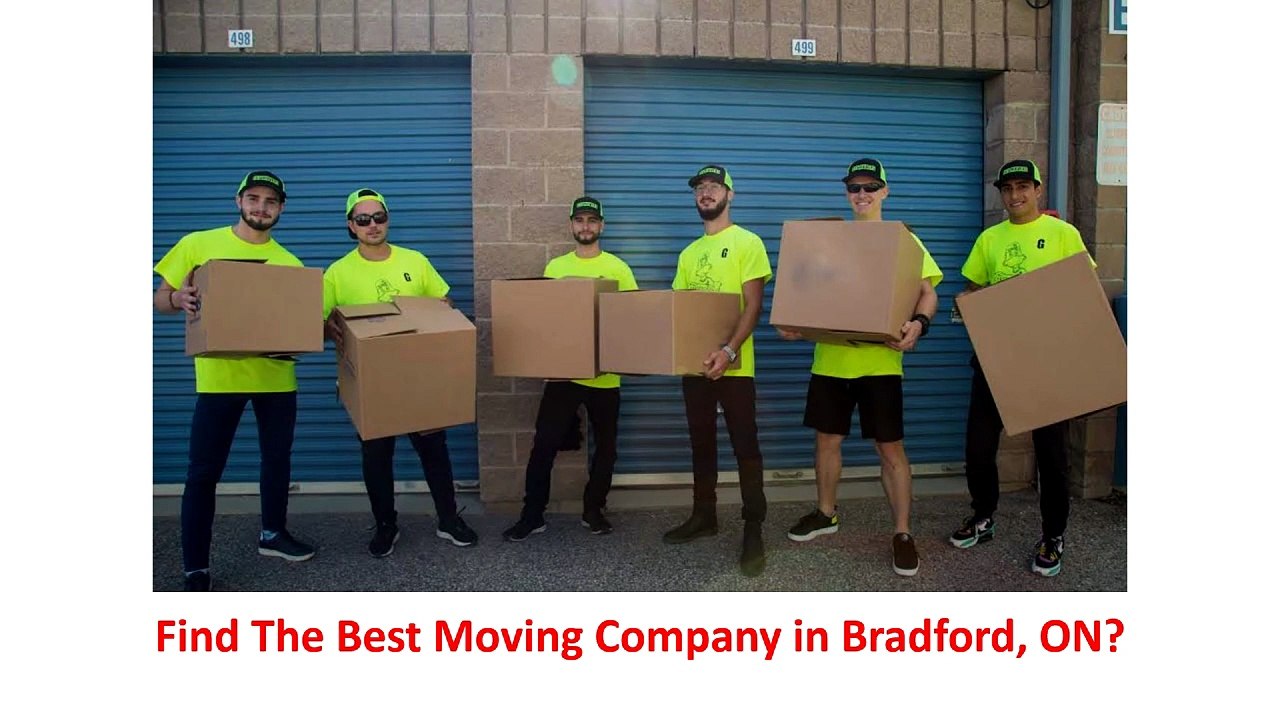 Get Movers - Experienced Moving Company in Bradford, ON