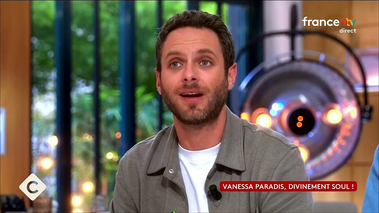 Extrait de l'émission "C à vous" avec Vanessa Paradis le 22/06/2026